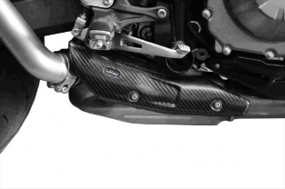 Leovince Carbon Heatshield Kawasaki Z900 2017 > 2020